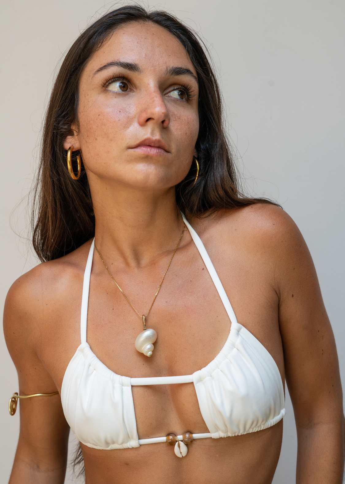 Yasmin top Blanc